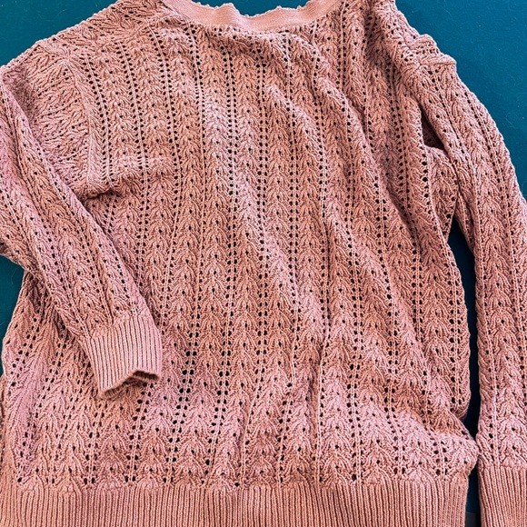 Wilfred red clay cardigan size medium - Picture 2 of 3